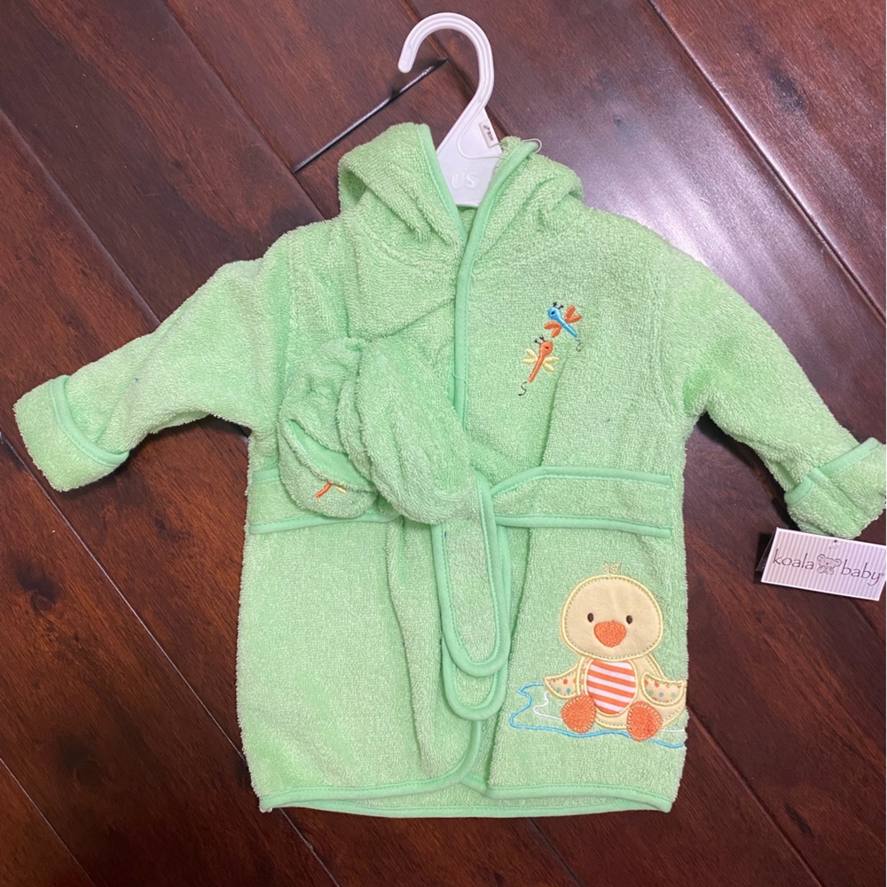 Koala Baby Bath Robe & Booties